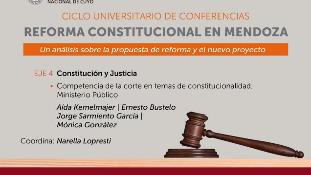 imagen Reforma constitucional: finaliza el análisis de especialistas de la UNCUYO