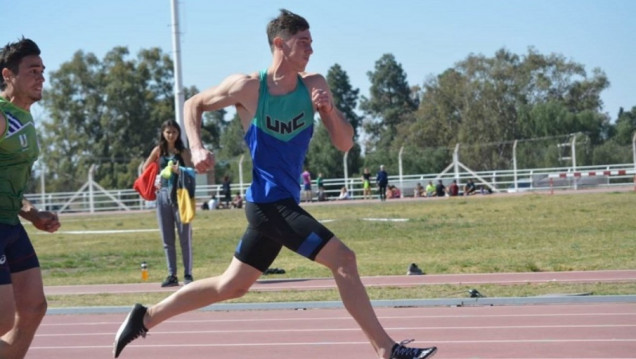 imagen Deportista de la UNCUYO competirá en el Sudamericano de Atletismo