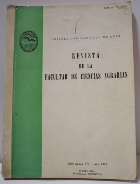 imagen Revista Científica de Agrarias cumplió 70 años