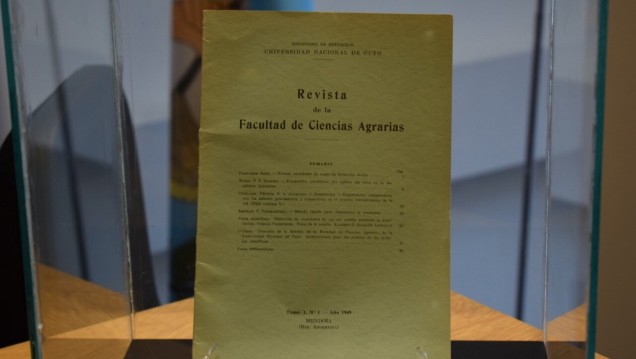 imagen Revista Científica de Agrarias cumplió 70 años