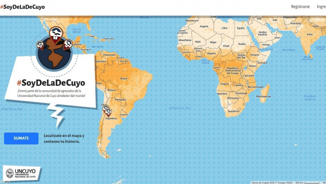 imagen Nueva plataforma de la UNCuyo conecta a egresados por el mundo