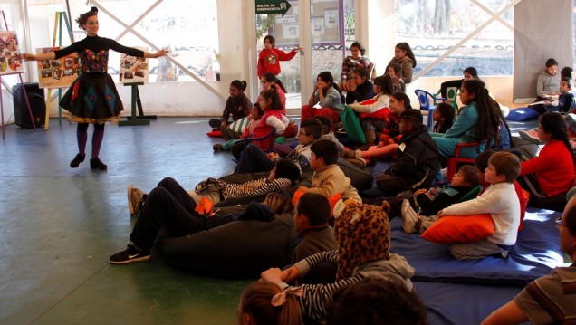 imagen Aprendieron arte y música con juegos y talleres