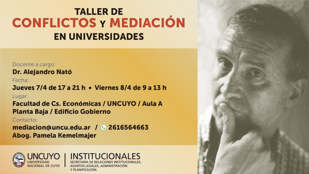 imagen Taller sobre conflictos y mediación en universidades