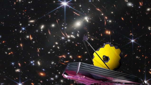 imagen Rojo profundo: presentarán el nuevo universo revelado por el Telescopio Espacial Webb