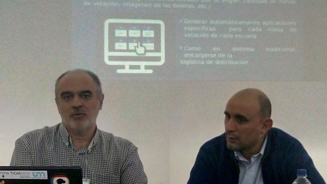 imagen Voto electrónico de la UNCUYO se presentó en Misiones