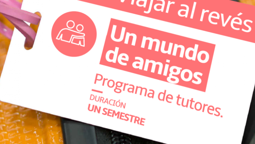 imagen Tutorías: Estudiantes de la UNCUYO podrán integrar "Un mundo de amigos"