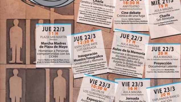 imagen Actividades conmemorativas en la Semana de la Memoria