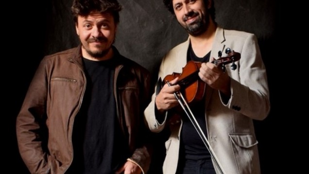 imagen  Bruno Cavallaro y Emilio Cucchiarelli juntos en concierto