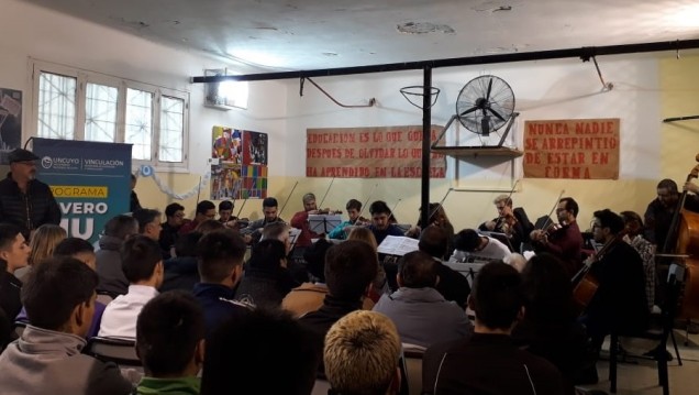 imagen Concierto de música orquestal para internos del Penal Juvenil