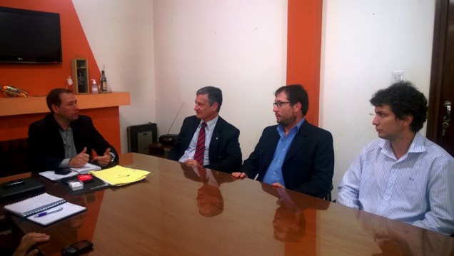 imagen Autoridades de la UNCuyo y de Lavalle fortalecerán proyectos en común