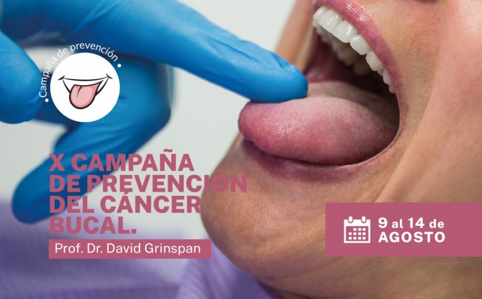 imagen Odontología impulsa una campaña para prevenir el cáncer de boca