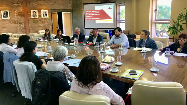 imagen Primera reunión del Consejo Asesor de Relaciones Institucionales de la UNCUYO