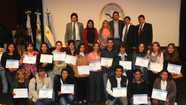 imagen Acto de entrega de Certificados de Cursos realizados en  Malargüe