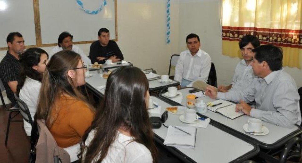 imagen Reunión entre Municipalidad de Santa Rosa y la UNCuyo
