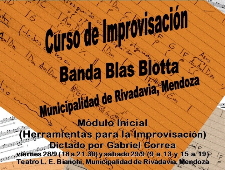 imagen Comienza el Curso de Improvisación en Rivadavia