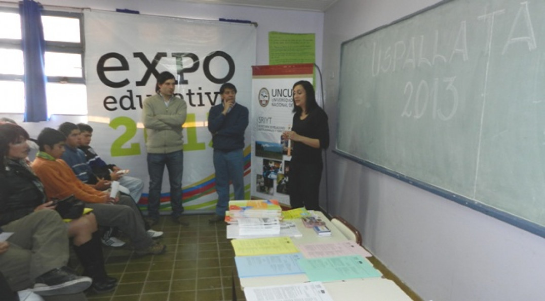 imagen La Expo Educativa de la UNCuyo estuvo presente "por primera vez" en Uspallata