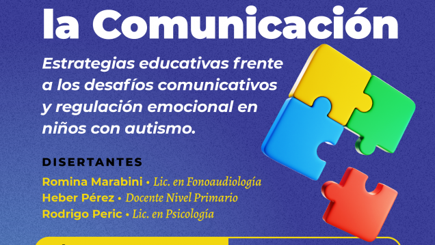 imagen Se dictará la capacitación "Facilitadores de la Comunicación" Estrategias educativas frente a los desafíos comunicativos y regulación emocional en niños con Autismo