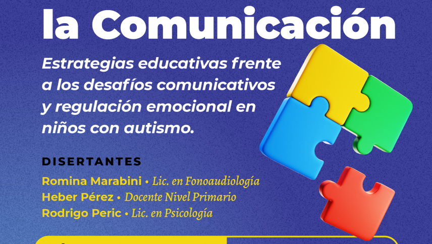 imagen que ilustra noticia Se dictará la capacitación “Facilitadores de la Comunicación” Estrategias educativas frente a los desafíos comunicativos y regulación emocional en niños con Autismo