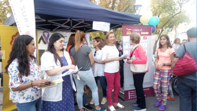 imagen El Consejo Social Zona Sur participó de la Feria de Salud en San Rafael.