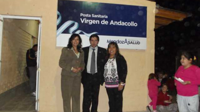 imagen Se inauguró la ampliación de la Posta Sanitaria  en el Barrio Andacollo de Lavalle