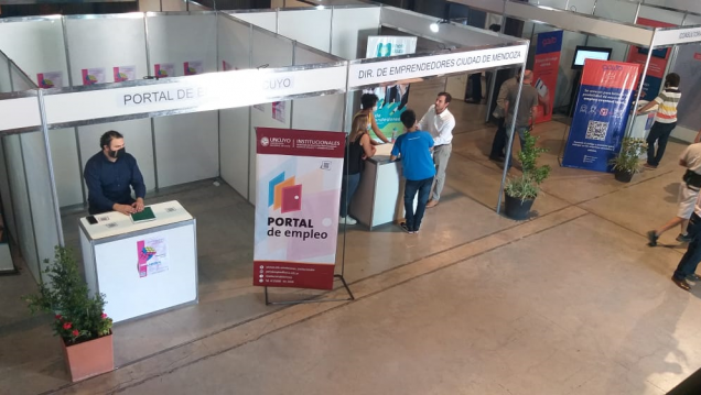 imagen El Portal de Empleo de la UNCUYO participó en la Expo Mundo Laboral