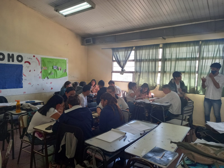 imagen Estudiantes de San Rafael realizaron el taller de Expectativa Educativa