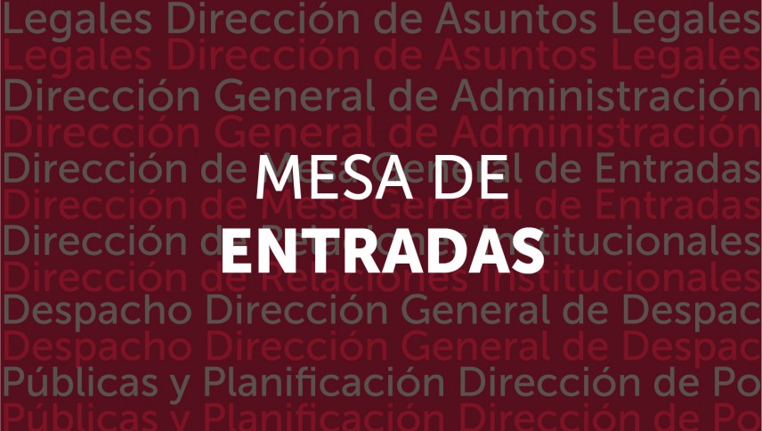 Mesa de Entradas