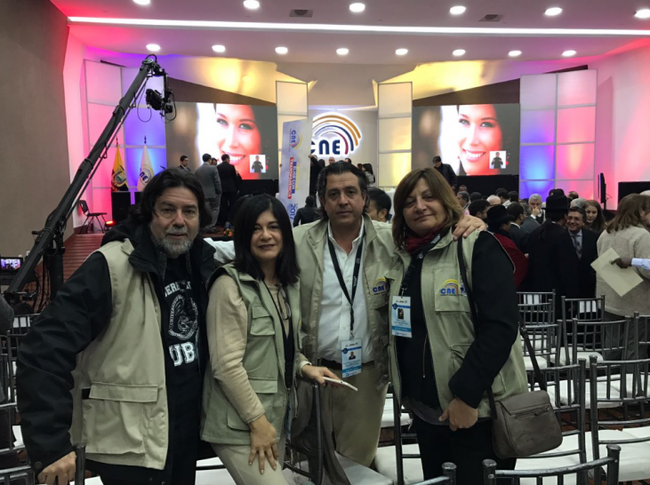imagen Constitucionalista de la UNCuyo fue observador en elecciones en Ecuador