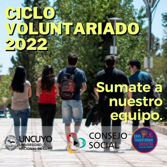 imagen Se extiende la convocatoria para postulantes al Ciclo de Voluntarios 2022