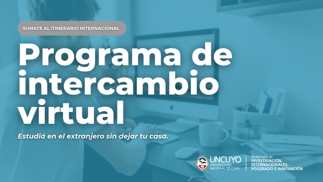 imagen Convocatoria de intercambio virtual para estudiantes UNCUYO