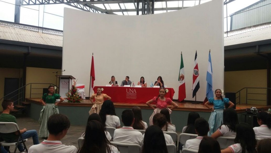 imagen Se realizó el primer intercambio entre colegio preuniversitarios de Argentina y Costa Rica