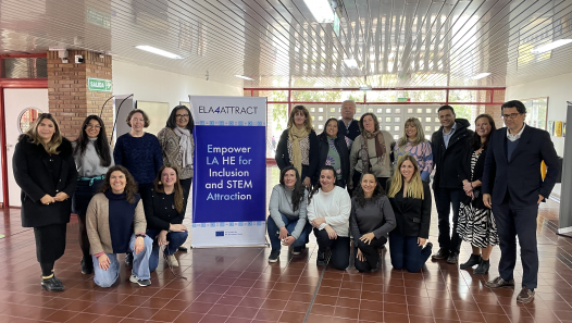 imagen La UNCUYO fue sede final de las capacitaciones "Mujeres en STEM" del Proyecto ELA4ATTRACT  