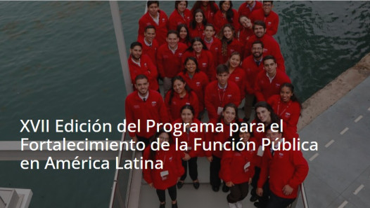 imagen XVII Edición del Programa para el Fortalecimiento de la Función Pública en América Latina