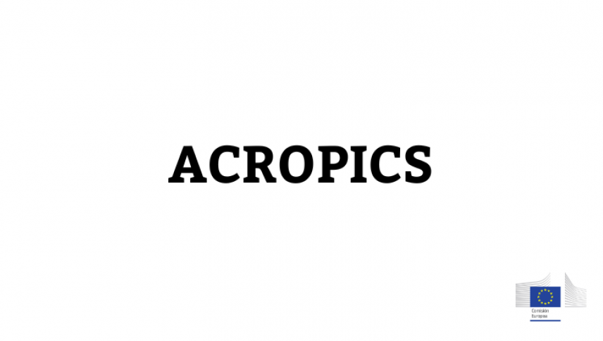 ACROPICS| Horizonte Europa 