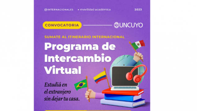 imagen Convocatoria de intercambio VIRTUAL para estudiantes