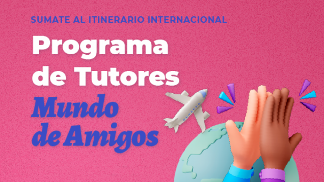 imagen Convocatoria de tutores "UN MUNDO DE AMIGOS"