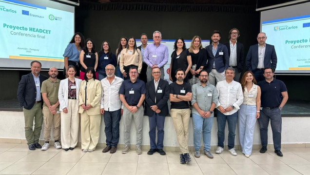 imagen Representantes de la UNCUYO estuvieron presentes en Paraguay por el cierre de su proyecto Erasmus+ HEADCET 