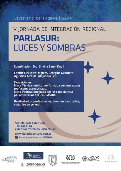 imagen V Jornada de Integración Regional Parlasur: Luces y Sombras