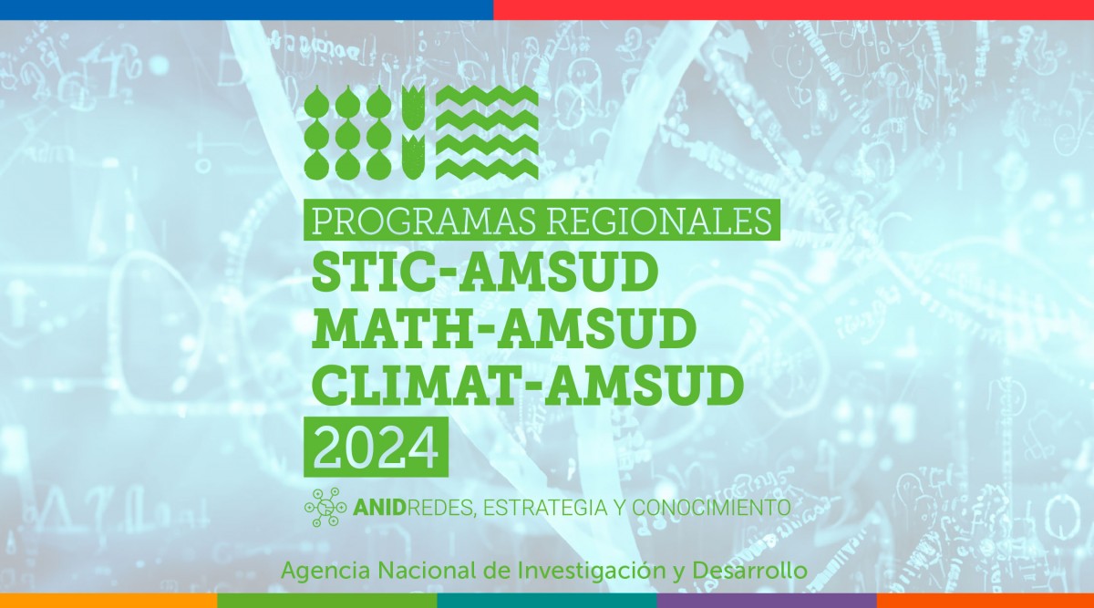 imagen Programas regionales STIC-AMSUD, MATH AMSUD y CLIMAT-AMSUD