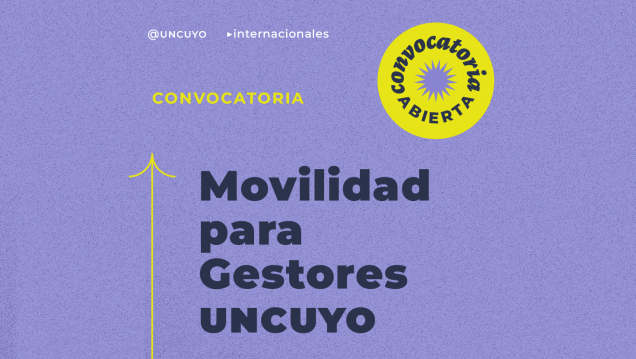 imagen Programa de Movilidad Gestores Asociación de Universidades del Grupo Montevideo (AUGM) 2024