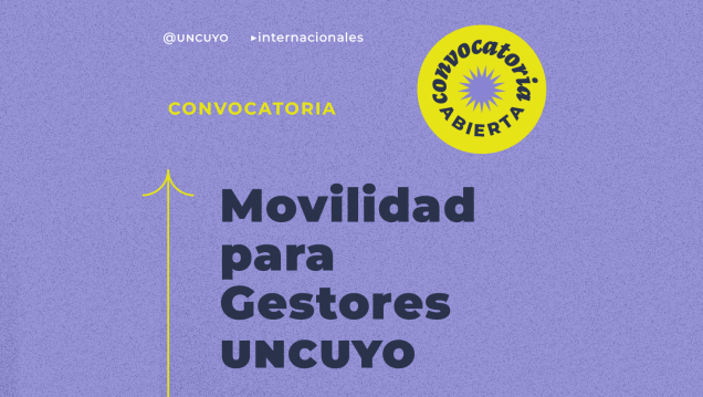 imagen Programa de Movilidad Gestores Asociación de Universidades del Grupo Montevideo (AUGM) 2024