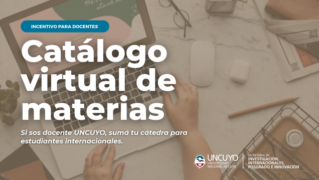 imagen Incentivos a docentes que sumen su cátedra al catálogo internacional