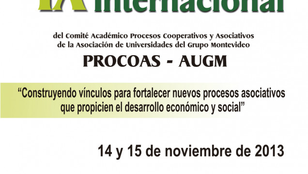 imagen  IX Seminario Internacional anual del Comité PROCOAS