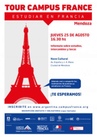 imagen Campus France visita Mendoza para informar sobre oportunidades académicas en Francia