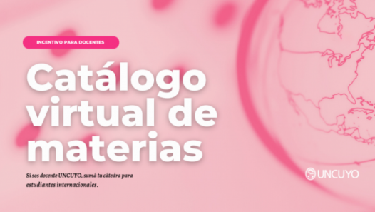 imagen 2° Llamado - Incentivos a docentes que sumen su cátedra al catálogo internacional