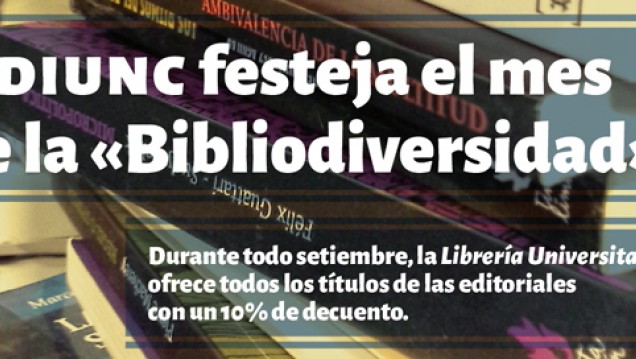 imagen Ediunc festeja con descuentos el mes de la bibliodiversidad