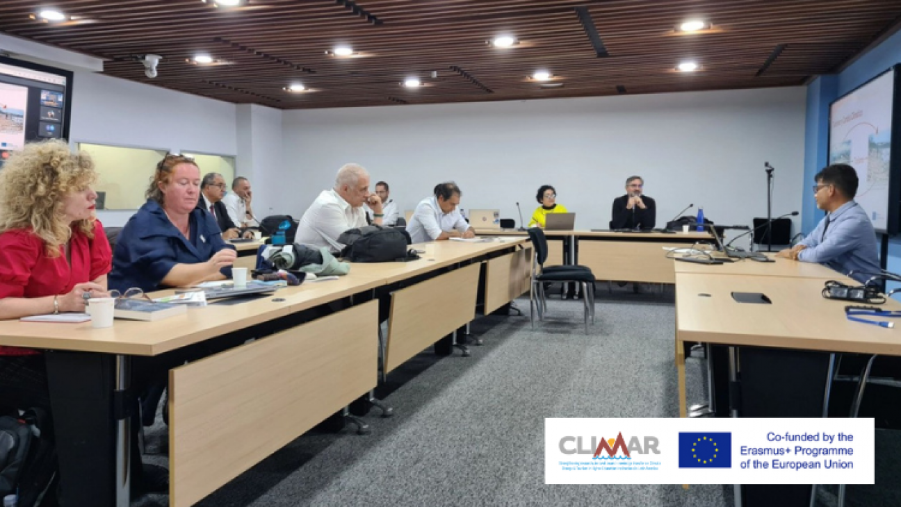imagen El Proyecto Erasmus Plus CLIMAR tuvo su primera capacitación en Bogotá