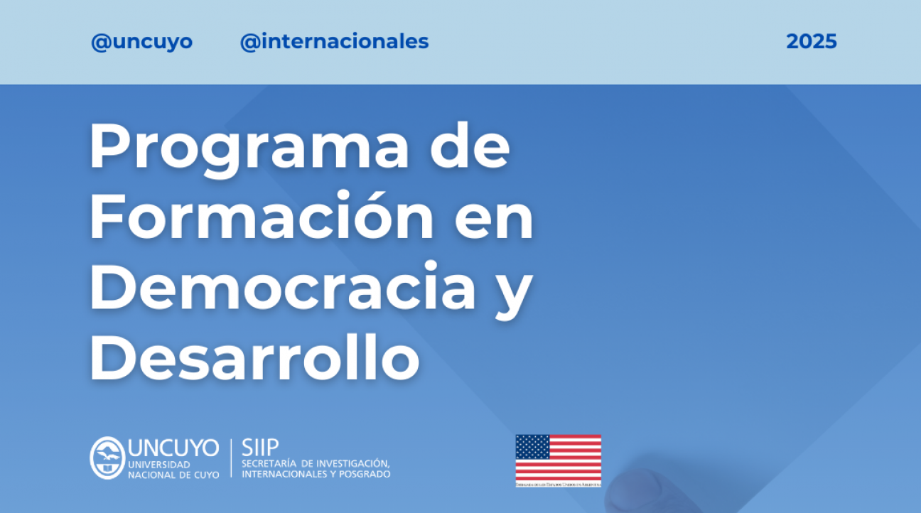 imagen 4º Edición Programa de Formación. "DEMOCRACIA Y DESARROLLO"