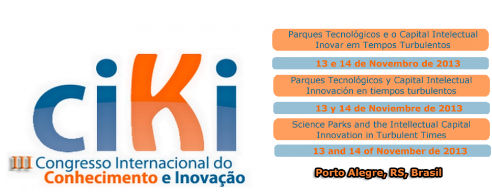 imagen  III Congreso Internacional sobre Ciki Conocimiento e Innovación - Brasil