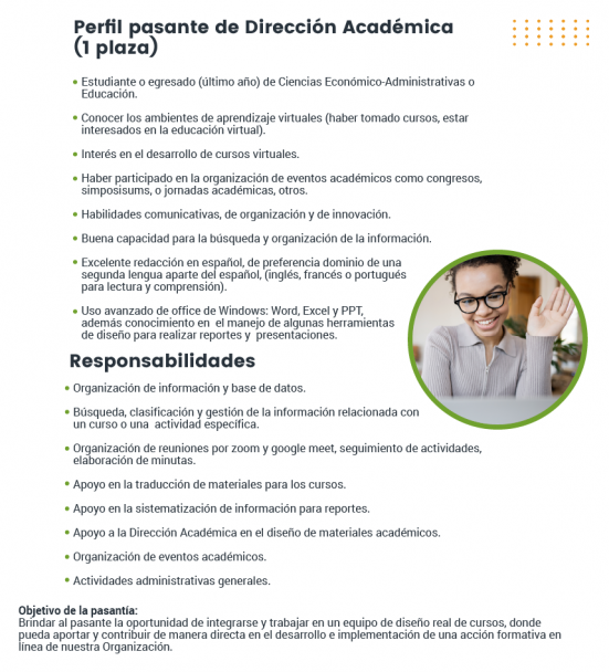 imagen Nueva convocatoria de OUI para realizar pasantías virtuales durante el segundo semestre